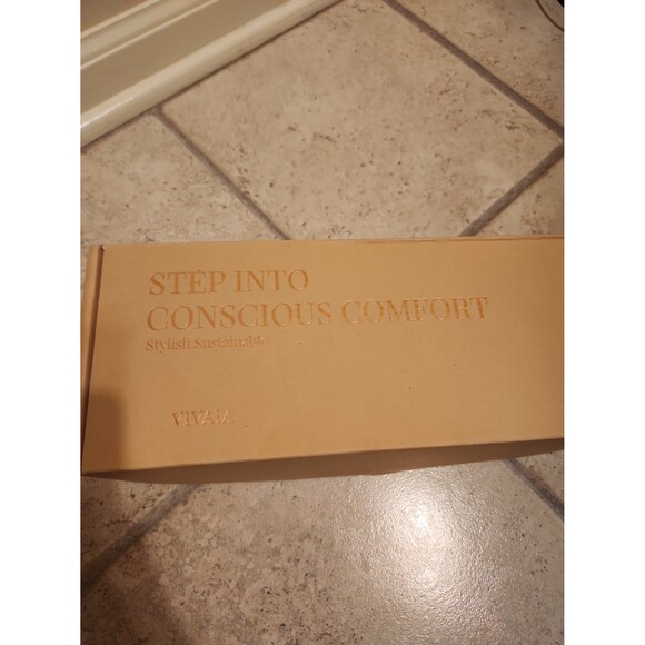 Vivaia "Tamia 2.0" Roundtoe Flats in Navy Blue Size 42 US 10.5 - Picture 10 of 11